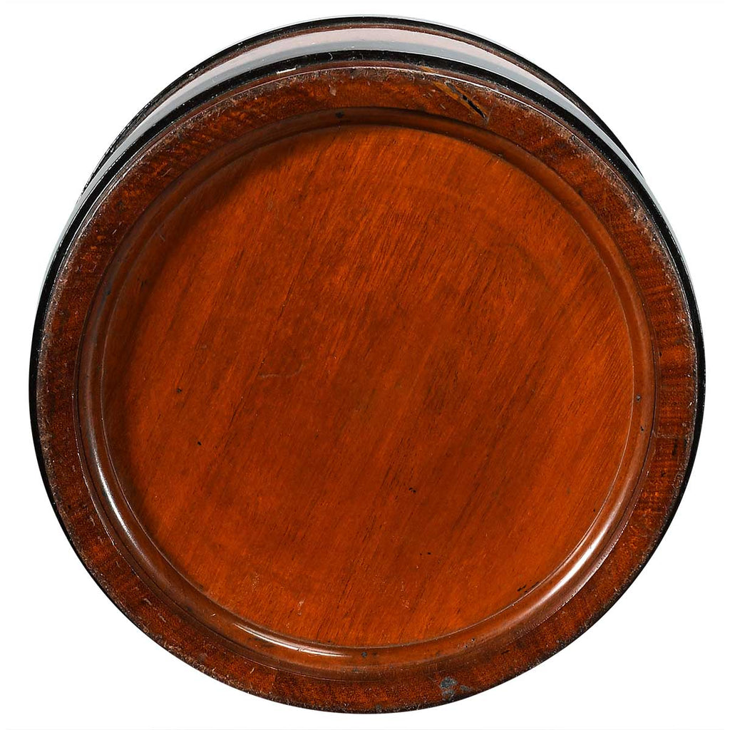 Fruitwood Barrel with Lid