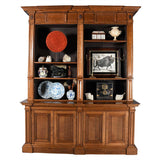 Large Oak Architectural Bookcase