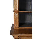 Large Oak Architectural Bookcase