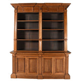 Large Oak Architectural Bookcase