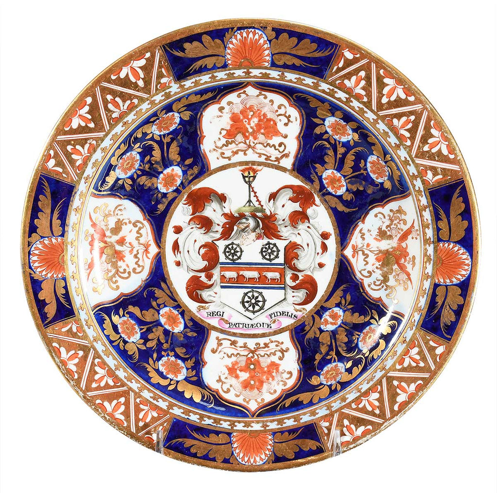 Chamberlain's Worcester Armorial Plates