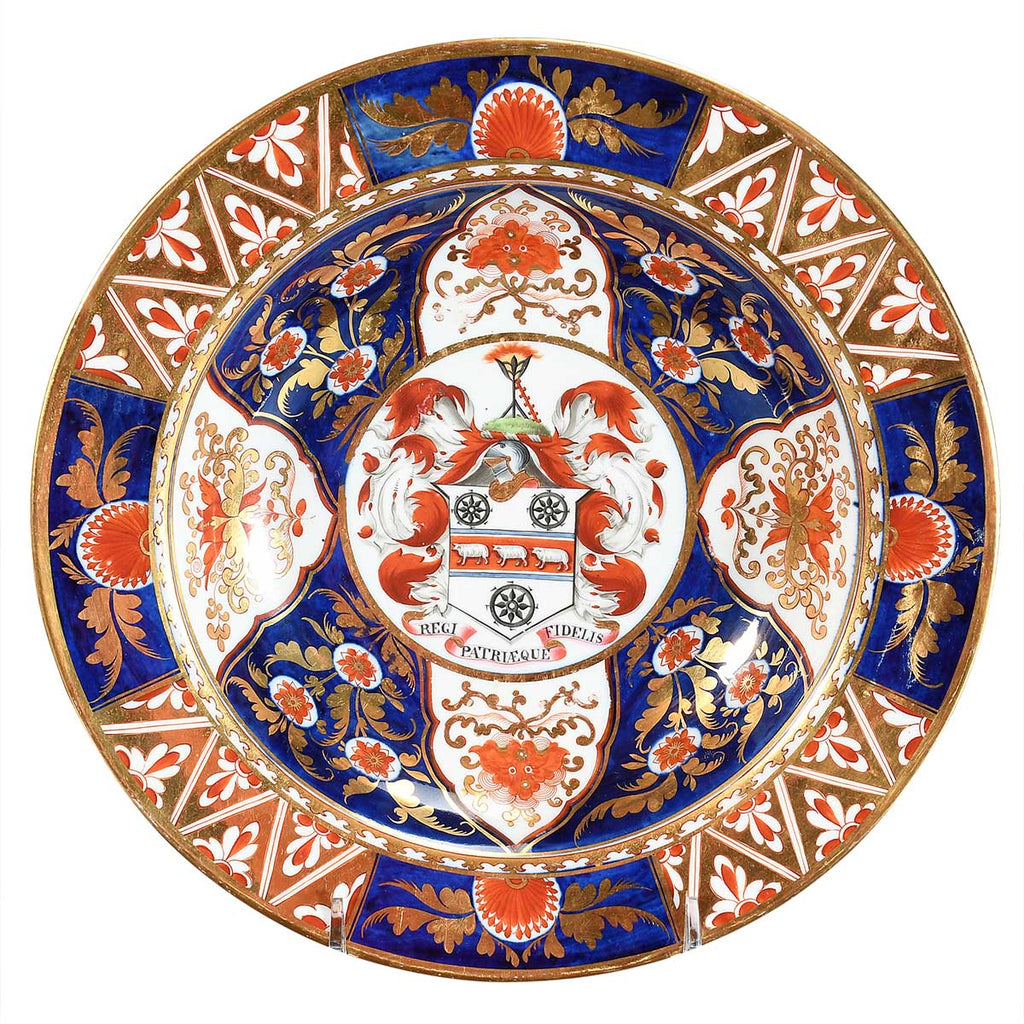 Chamberlain's Worcester Armorial Plates