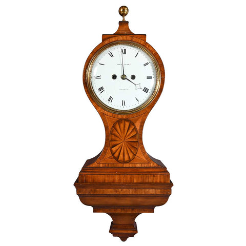 Balloon-Shaped Bracket Clock by John Grant