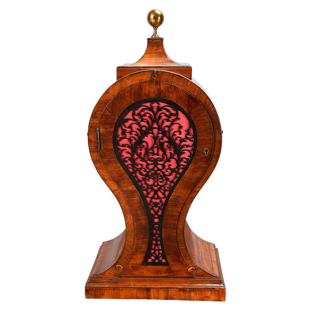 Balloon-Shaped Bracket Clock by John Grant