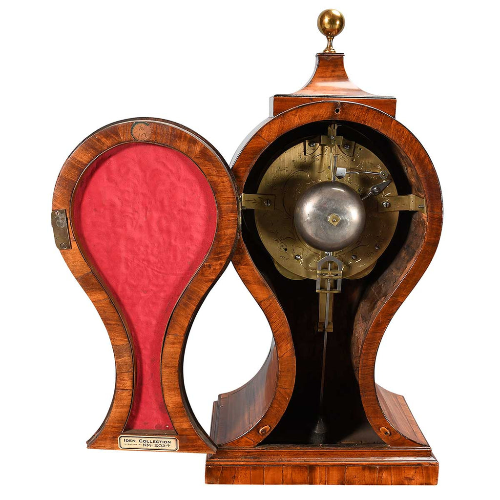 Balloon-Shaped Bracket Clock by John Grant