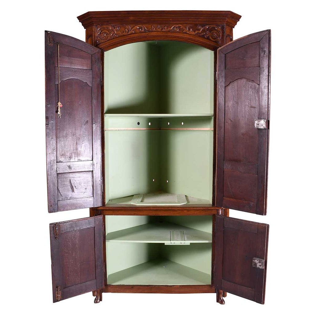 Large French Corner Cabinet