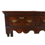 A George II Period Oak Dresser Base