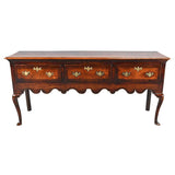 George II Period Dresser on Cabriole Legs