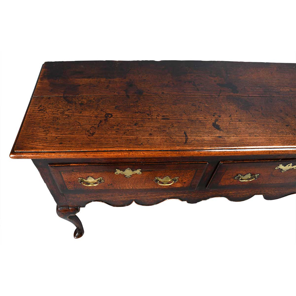 George II Period Dresser on Cabriole Legs