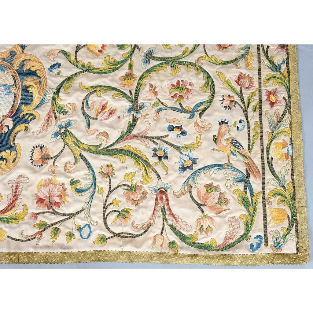 18th Century Italian Silk Embroidery