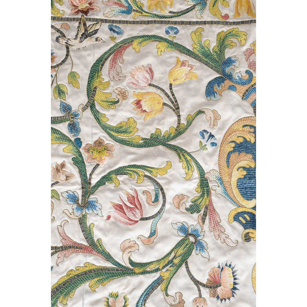 18th Century Italian Silk Embroidery