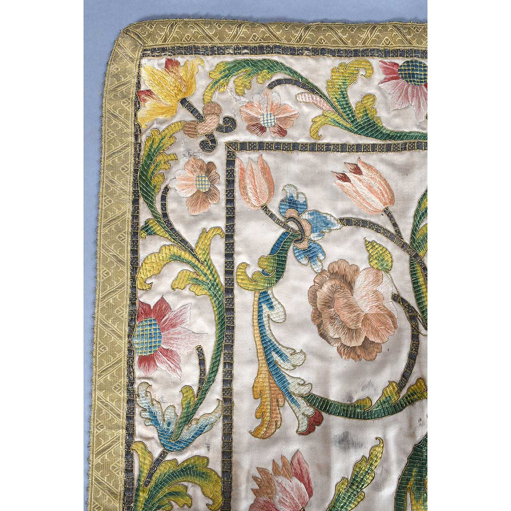 18th Century Italian Silk Embroidery