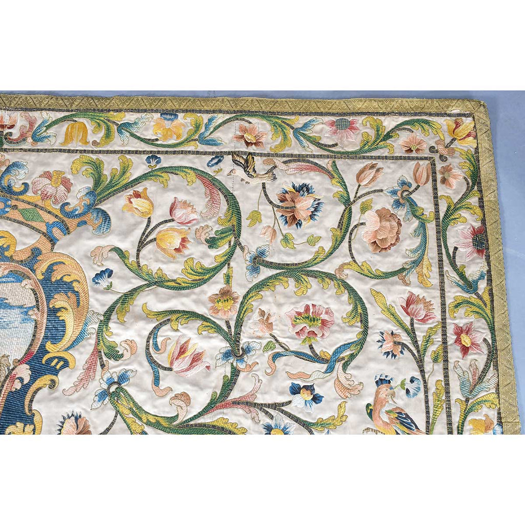 18th Century Italian Silk Embroidery