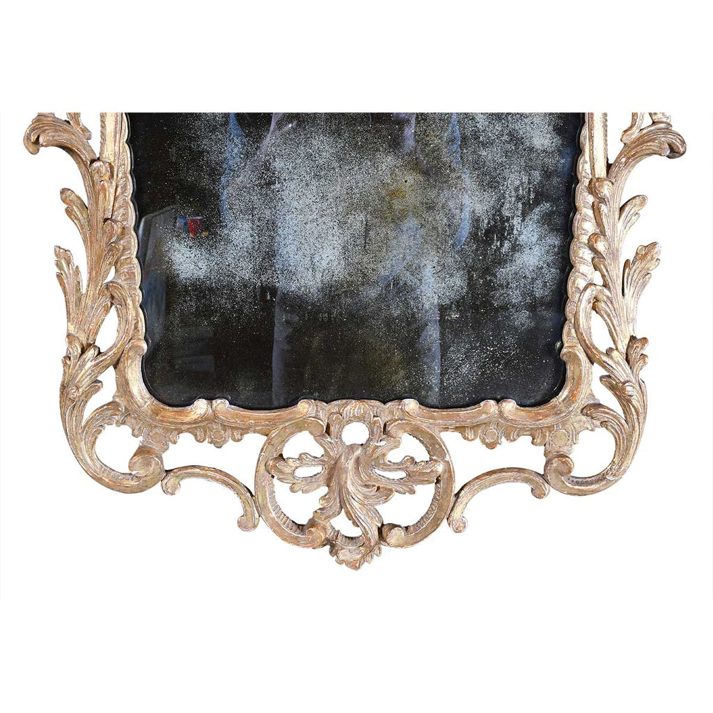 Fine Quality George II Period Carved Giltwood Mirror