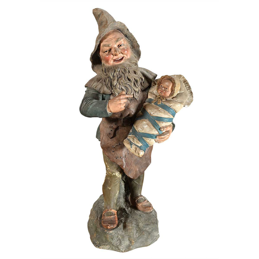 Antique Terra Cotta Gnomes