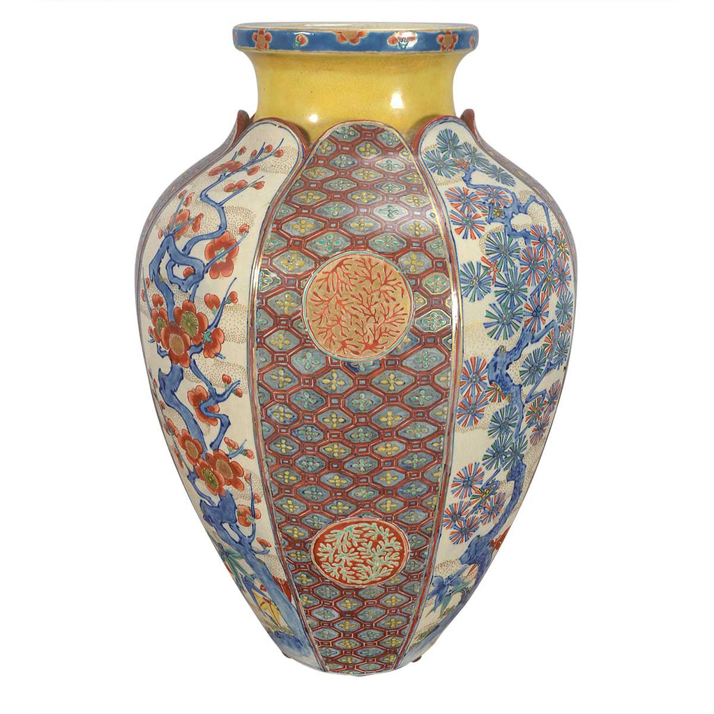 Unusual Japanese Imari Vase