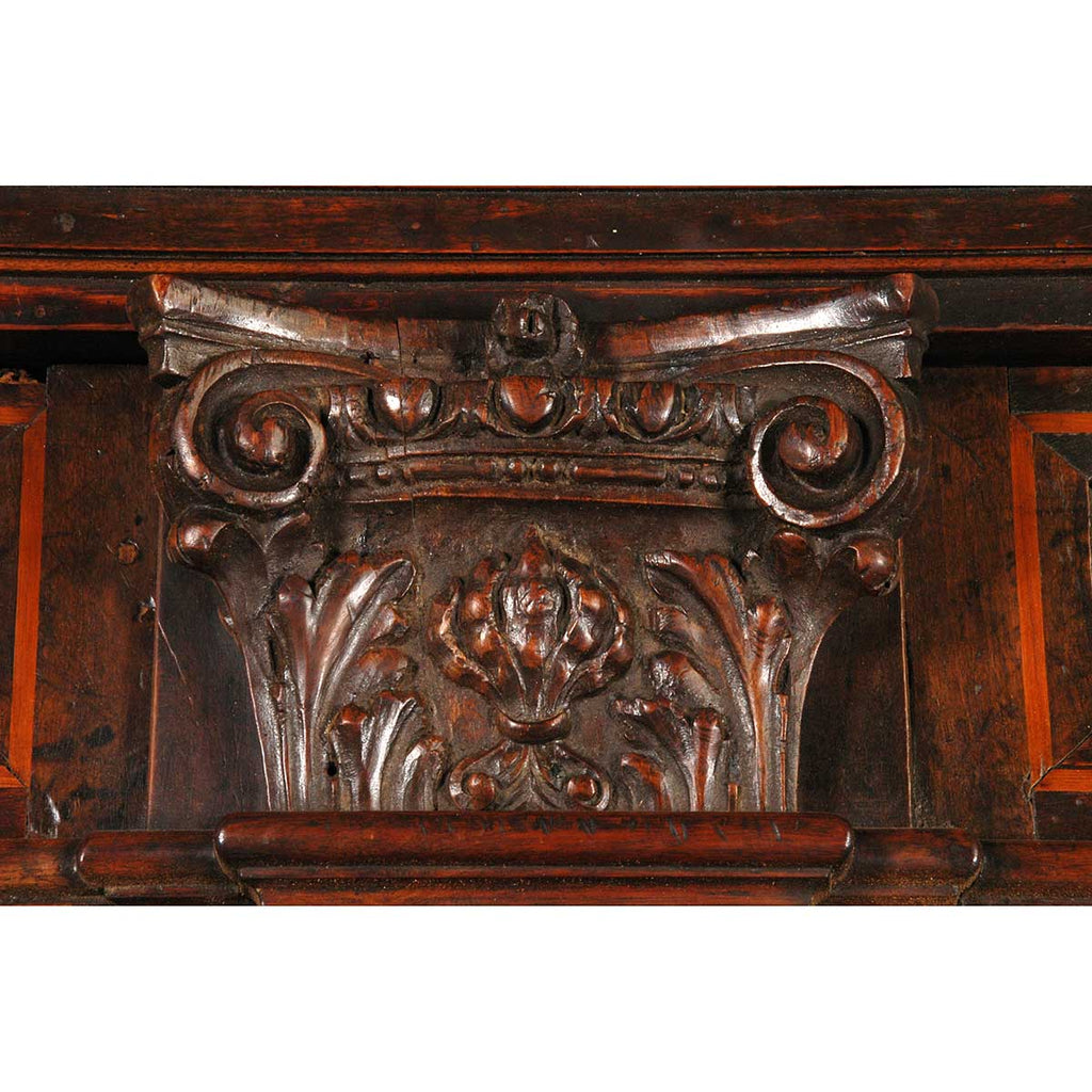 Rare and Impressive Walnut Lettuccio