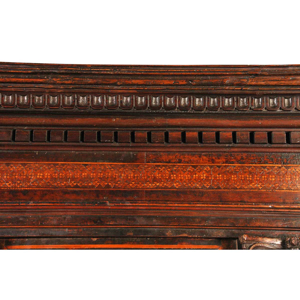 Rare and Impressive Walnut Lettuccio