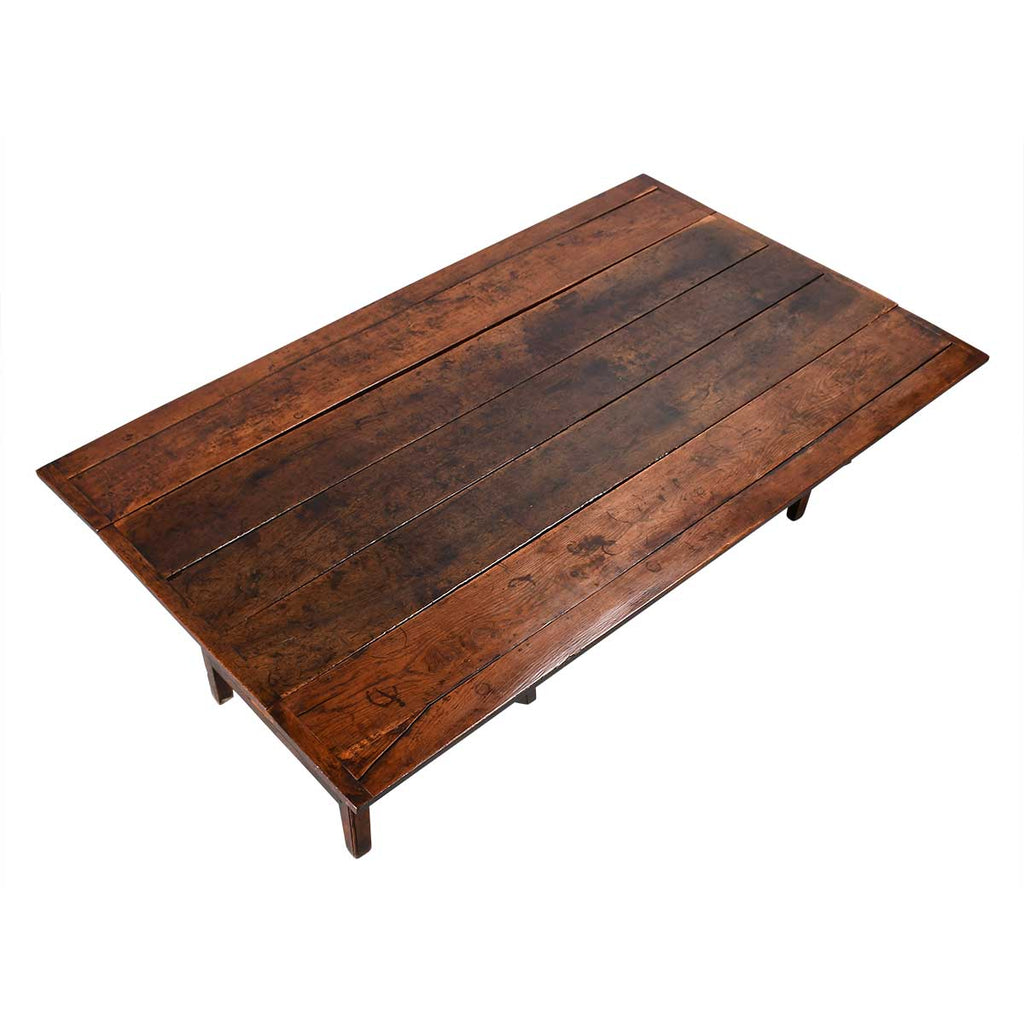 Oak Drop-Leaf Kitchen Table