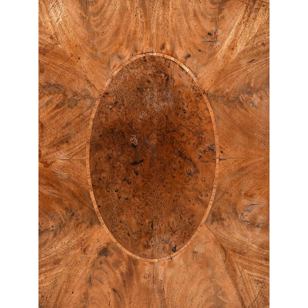 A Sheraton Period Oval Pembroke Table