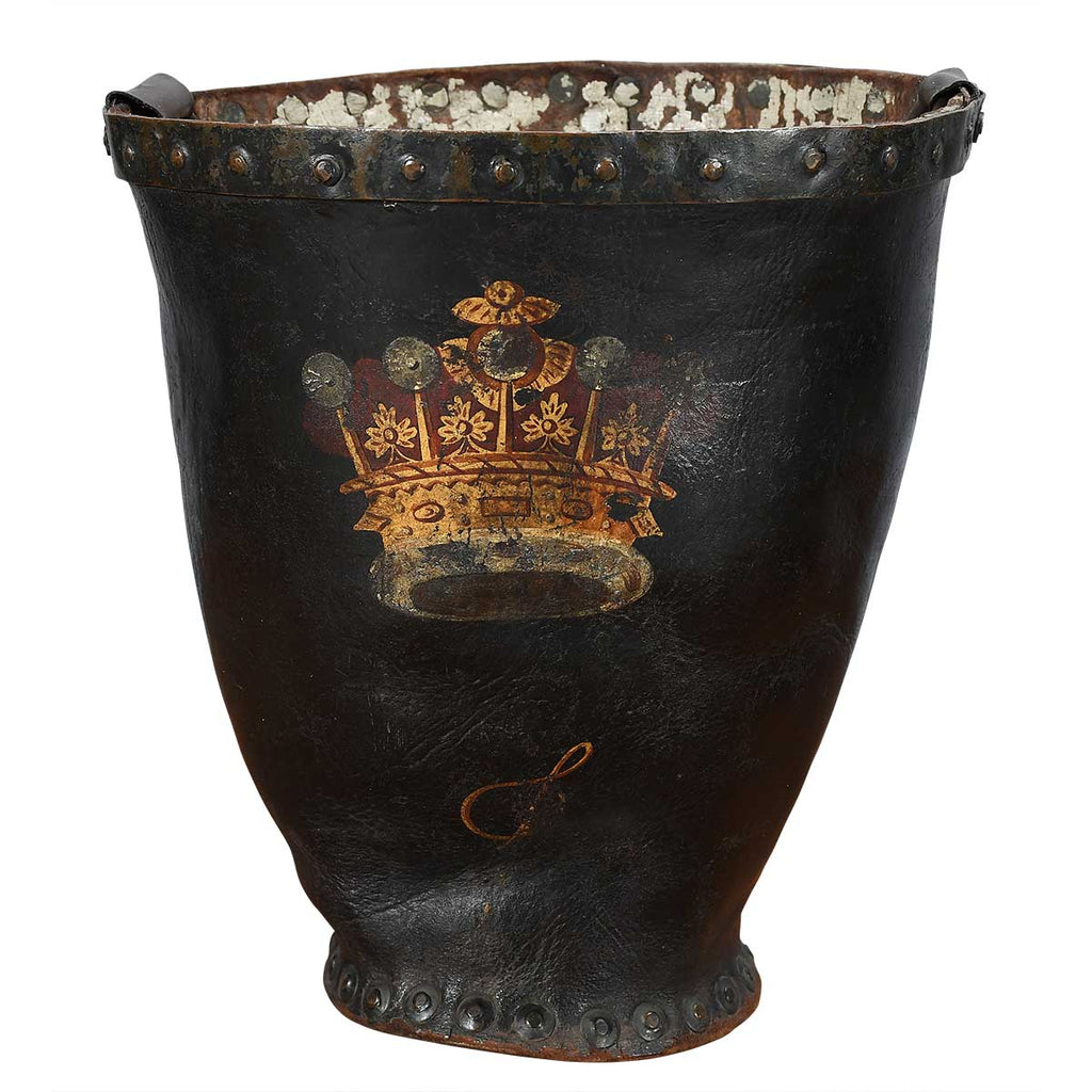 A Pair of George IV Period Fire Buckets