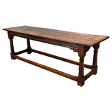 A Jacobean Period Oak Refectory Table