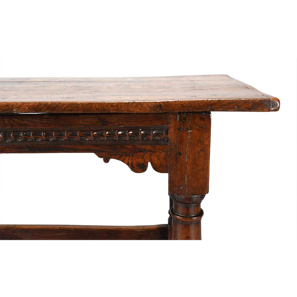A Jacobean Period Oak Refectory Table
