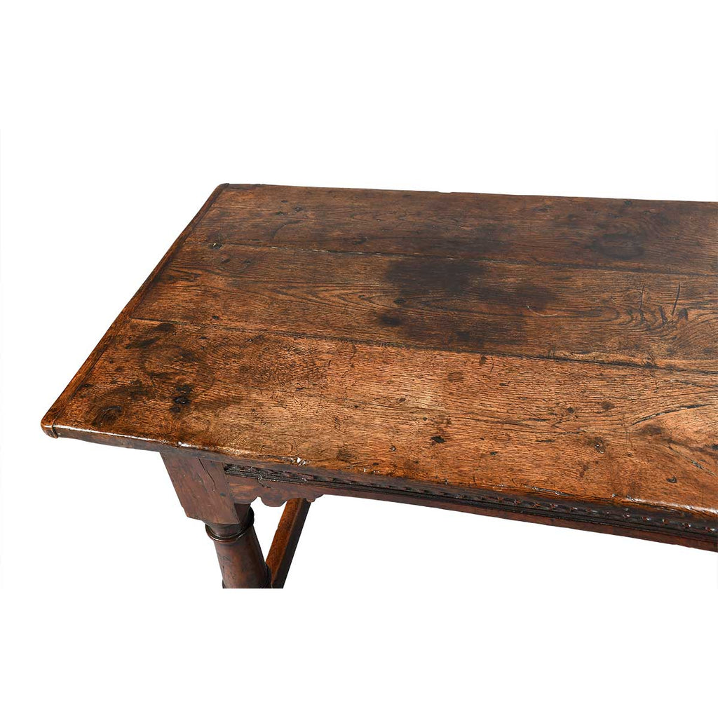 A Jacobean Period Oak Refectory Table