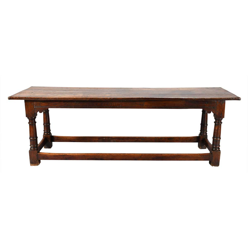 A Jacobean Period Oak Refectory Table