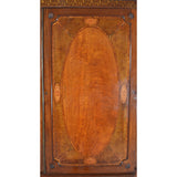 A Sheraton Period Wardrobe Veneered in Satinwood