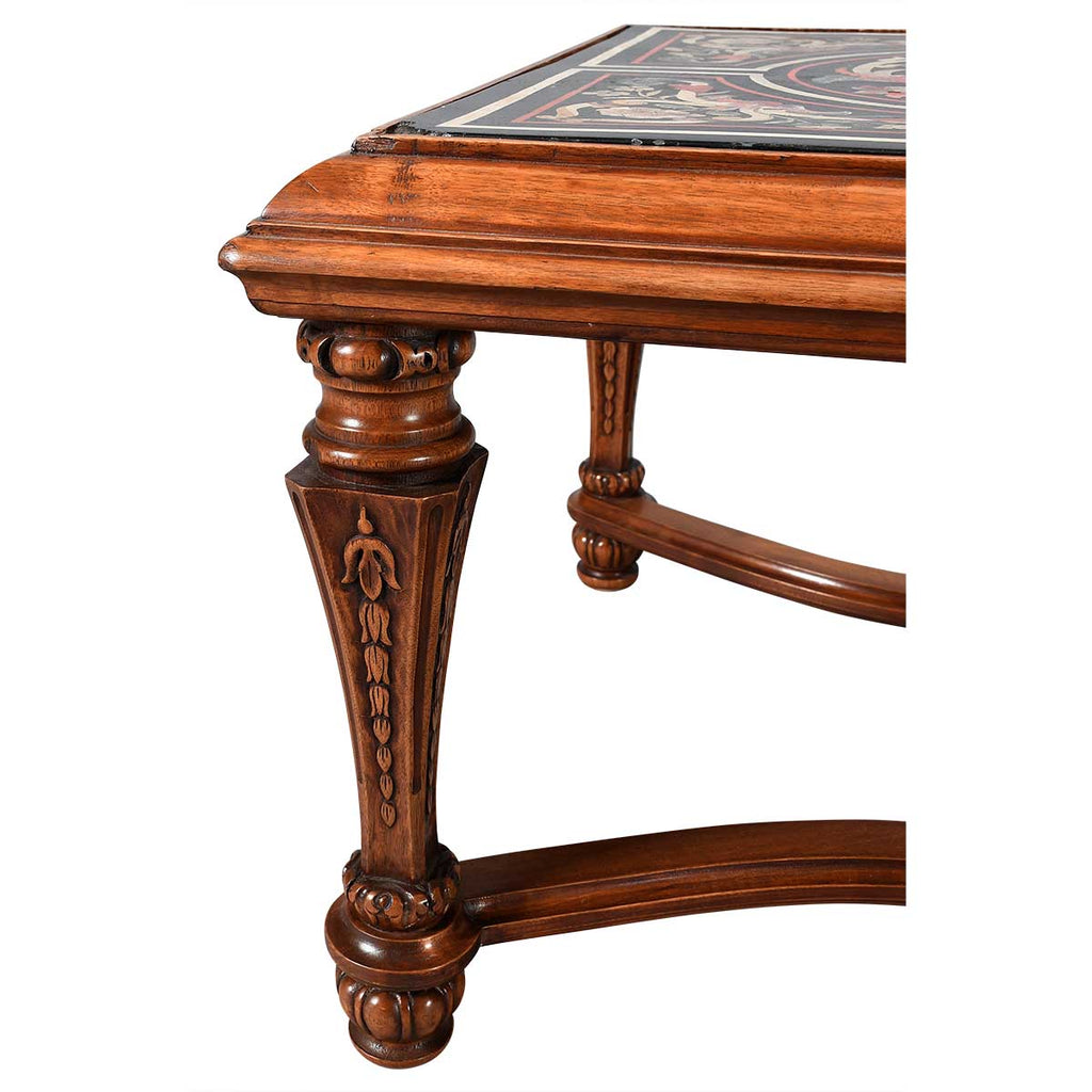 An 18th Century Scagliola Top on Modern Base