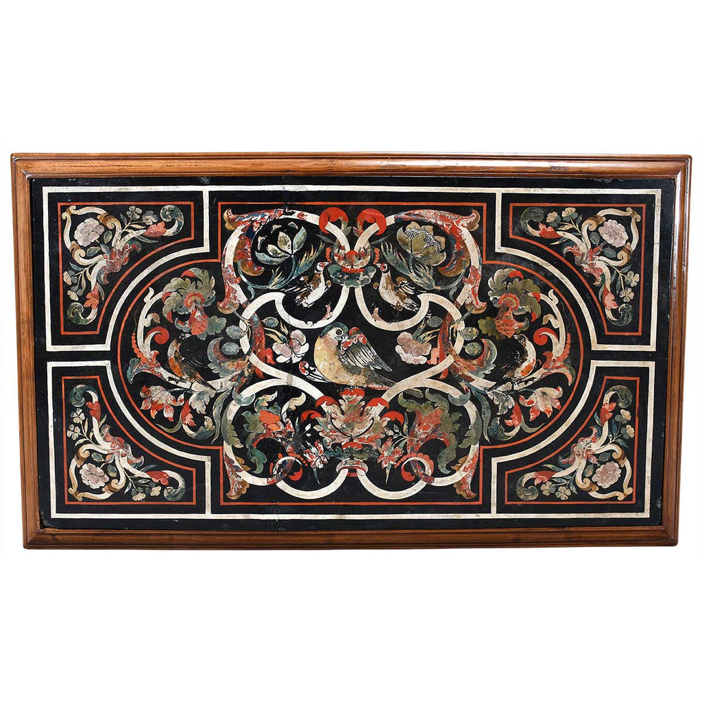 An 18th Century Scagliola Top on Modern Base