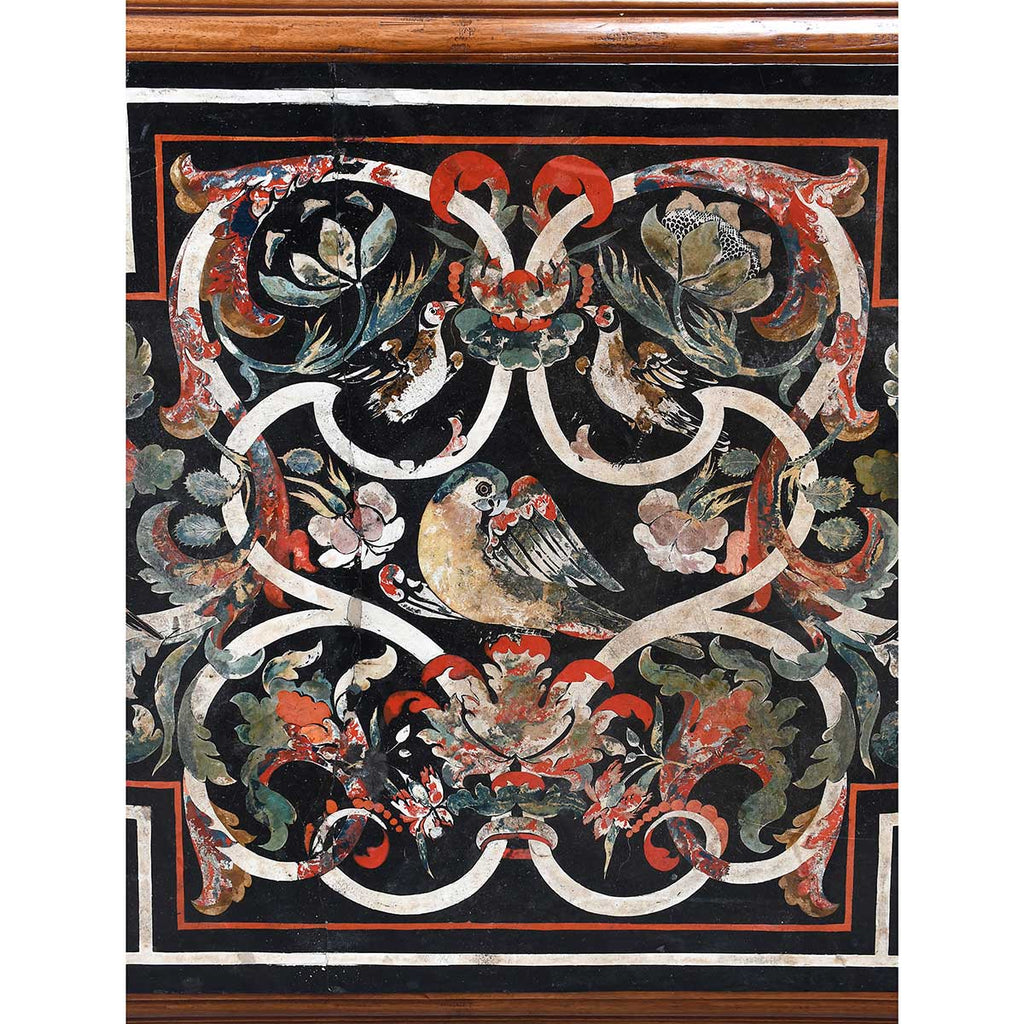 An 18th Century Scagliola Top on Modern Base