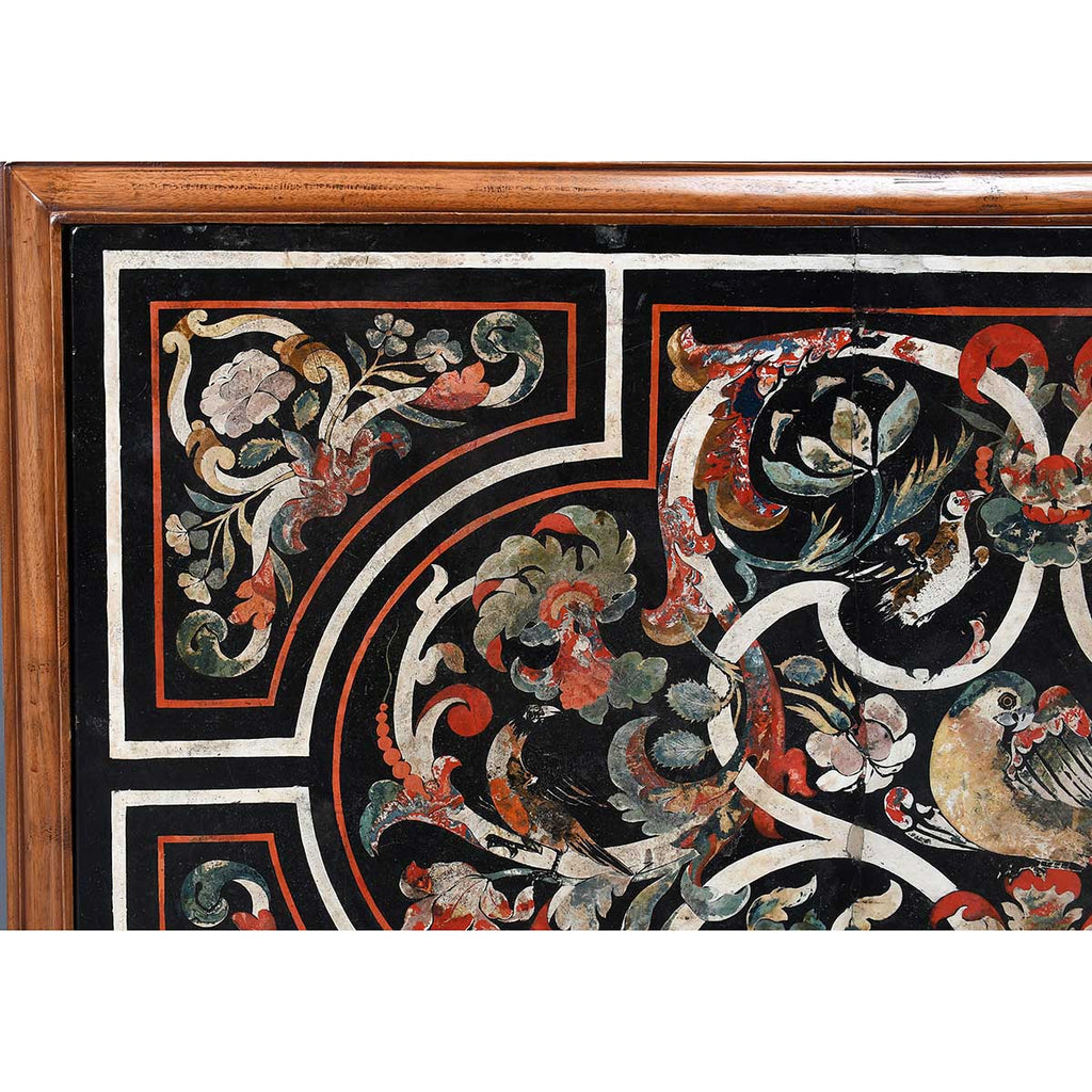 An 18th Century Scagliola Top on Modern Base