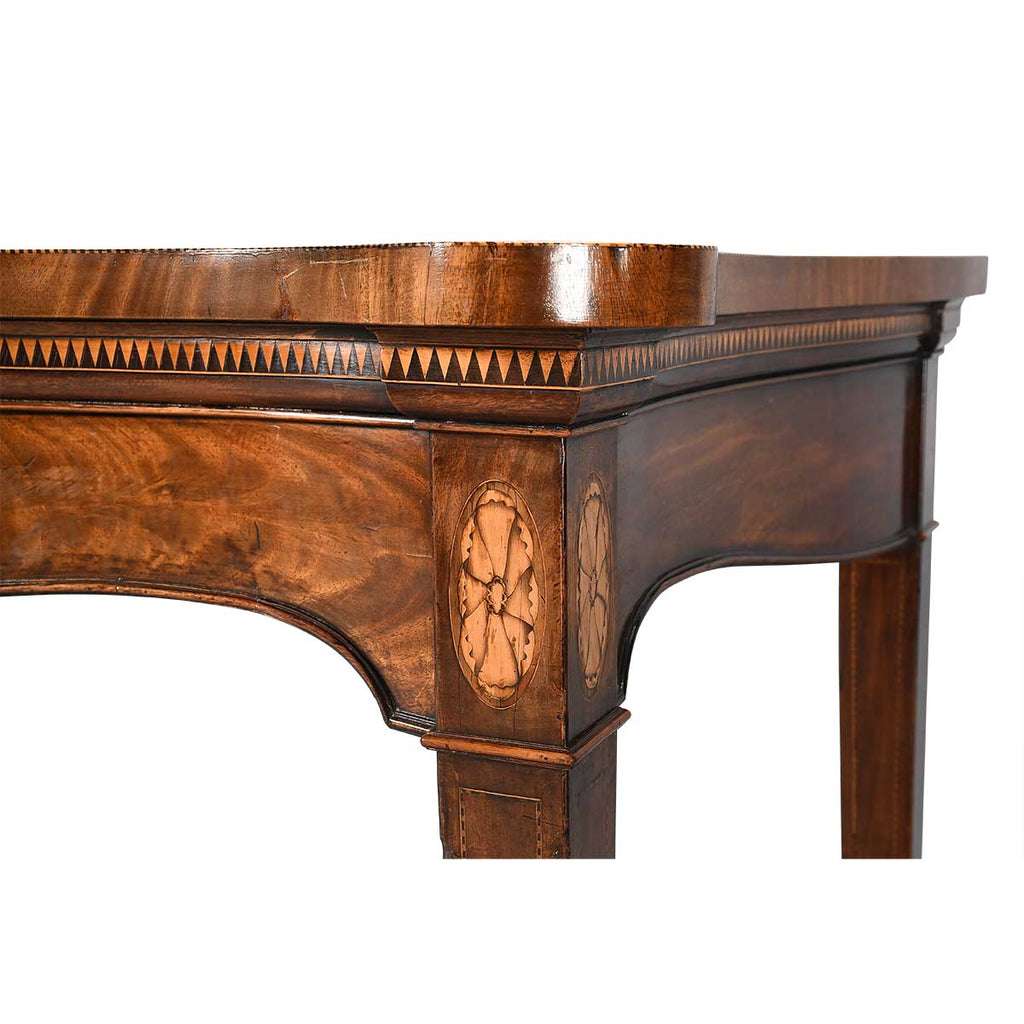 A Sheraton Period Mahogany Serving Table