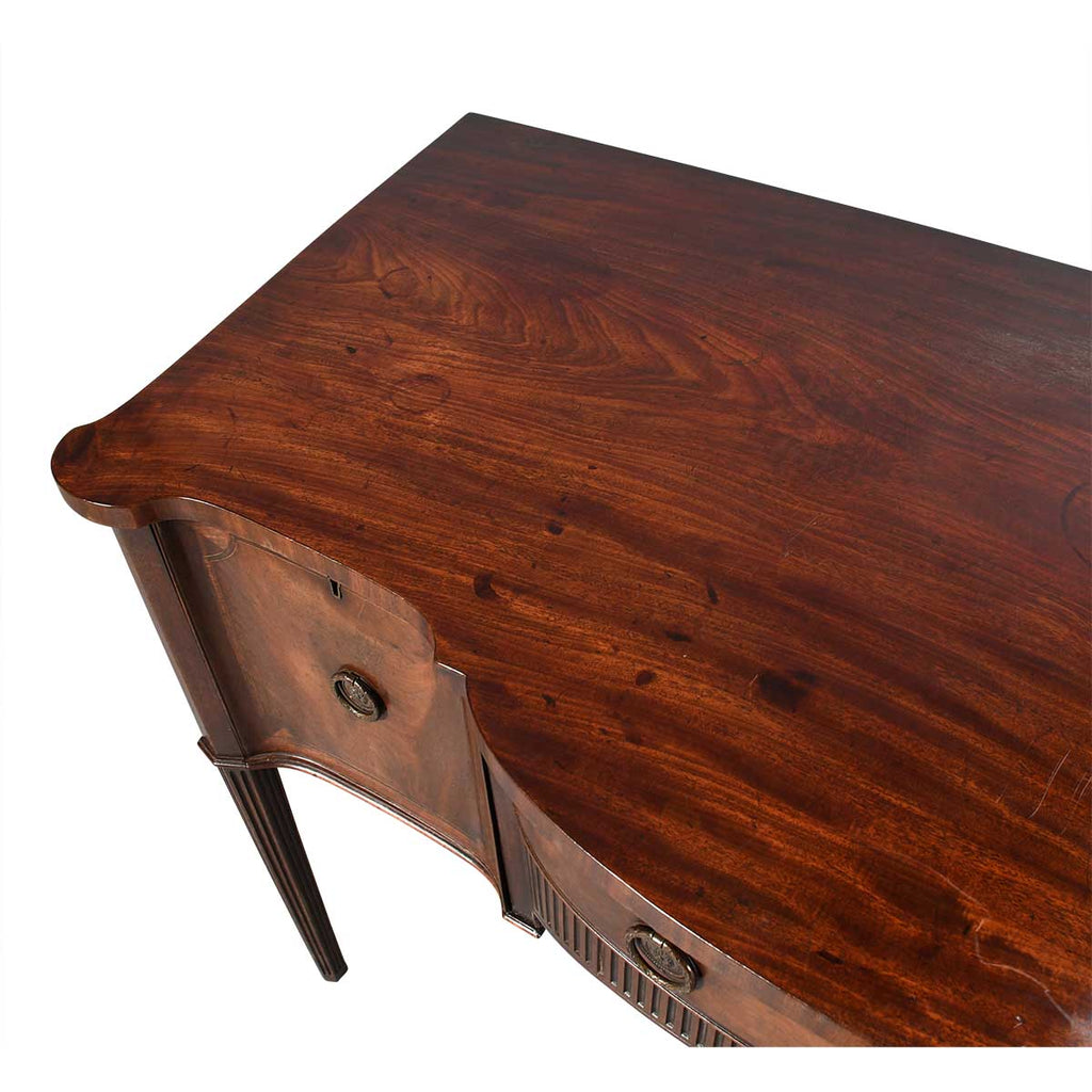 Shaped-Front Gillows Sideboard