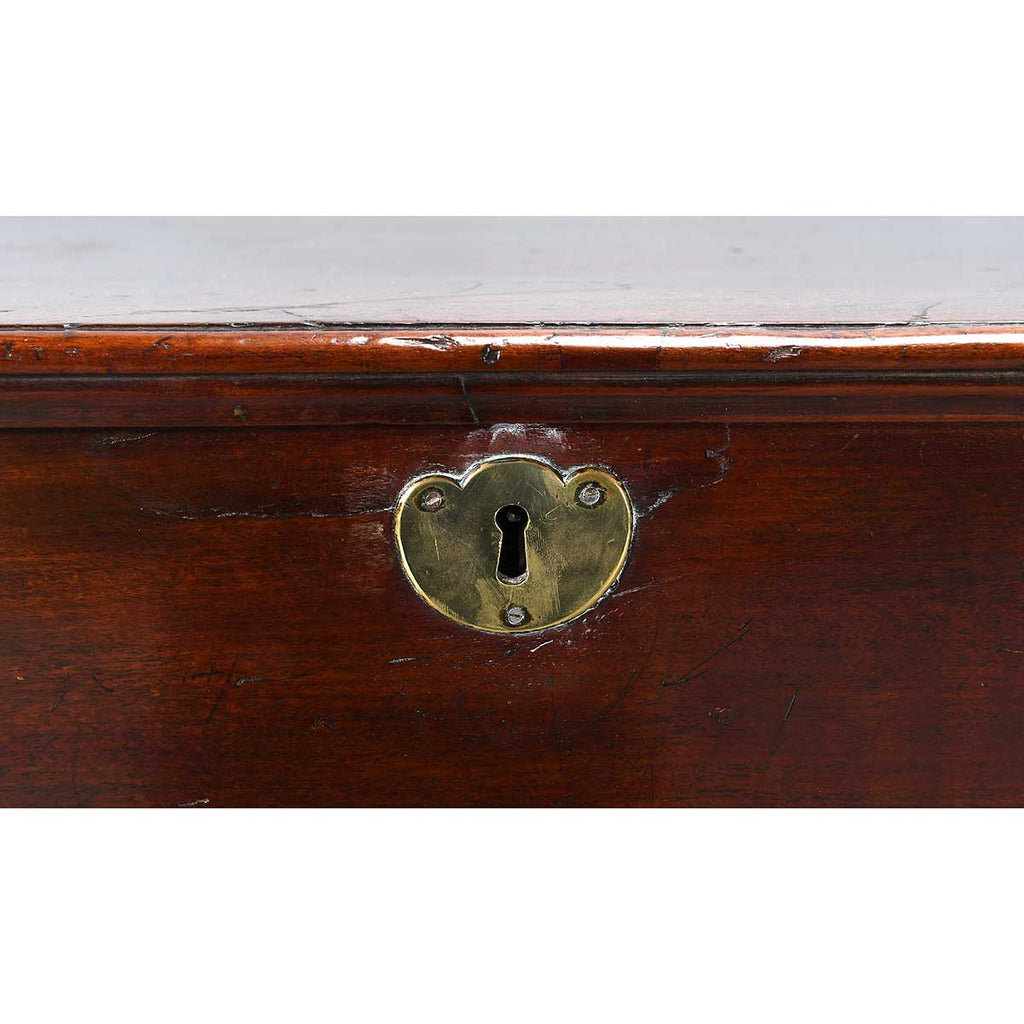 George III Period Mahogany Silver Chest