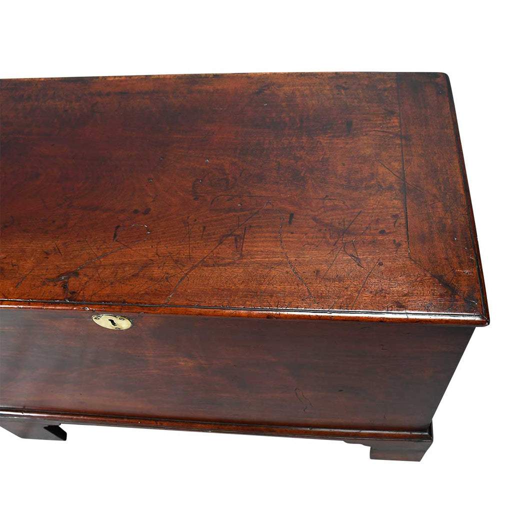 George III Period Mahogany Silver Chest