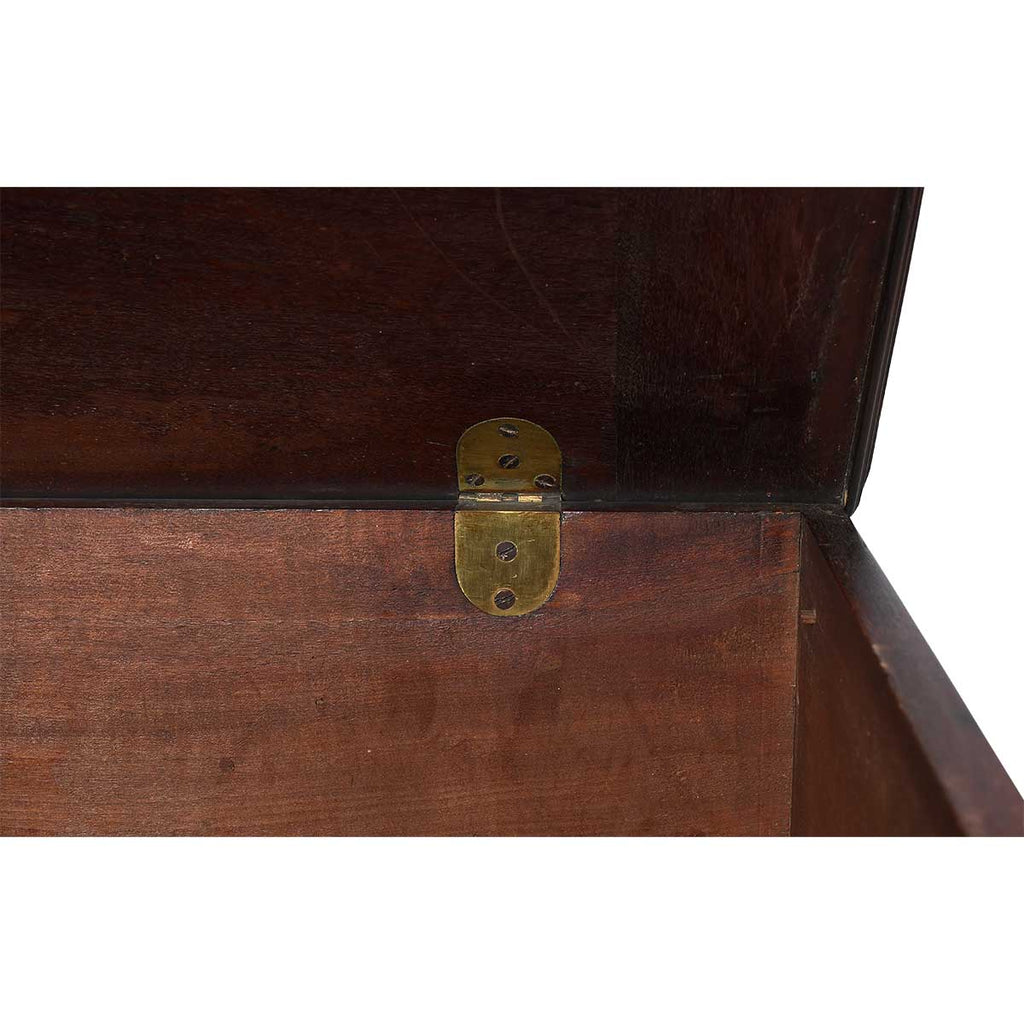 George III Period Mahogany Silver Chest