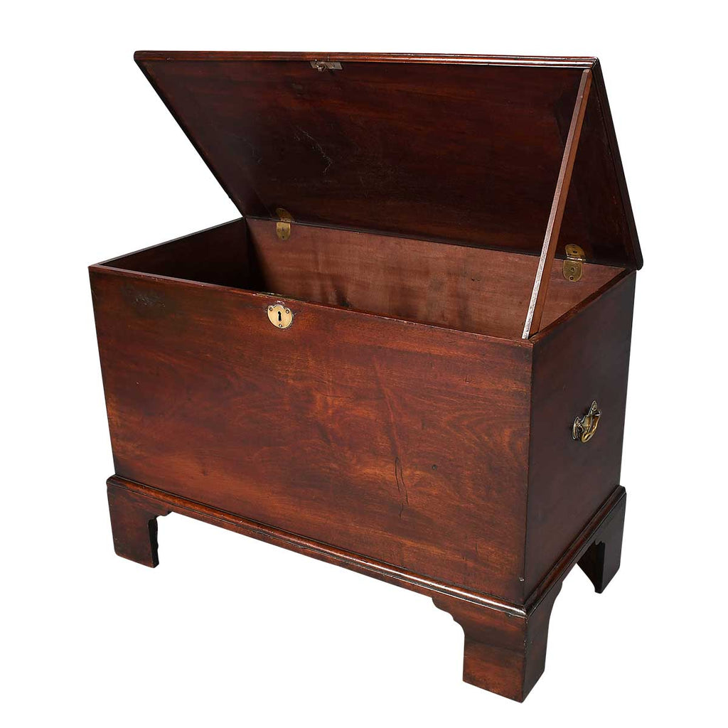 George III Period Mahogany Silver Chest