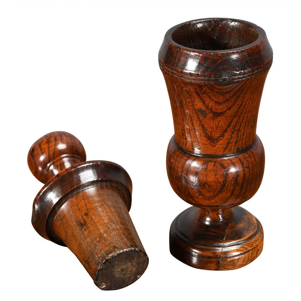 A Treen Spice Grinder