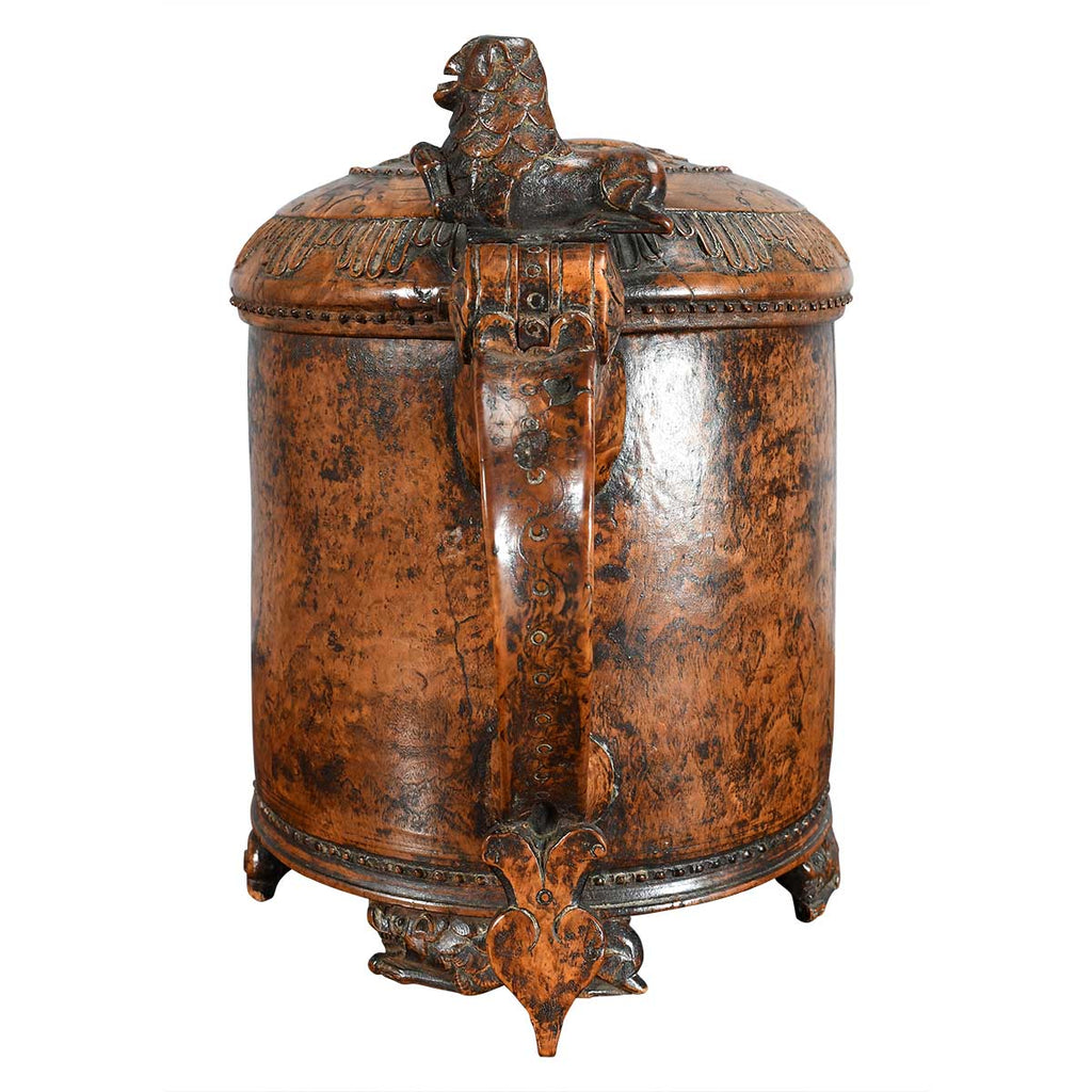 Large Birchwood Tankard