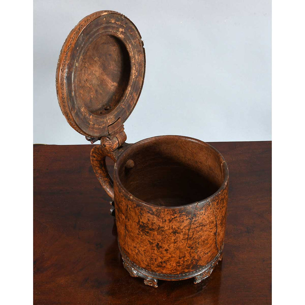 Large Birchwood Tankard
