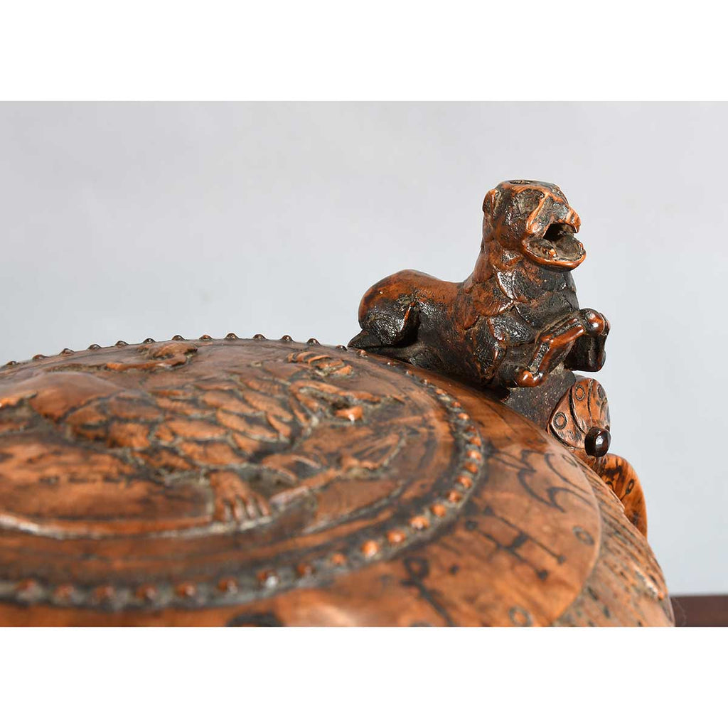 Large Birchwood Tankard