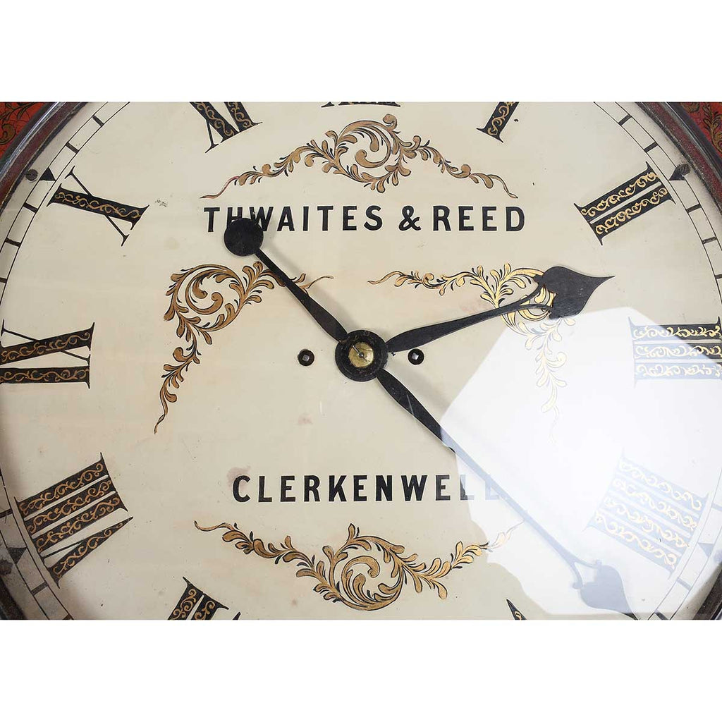 Chinoiserie Wall Clock by Thwaites & Reed