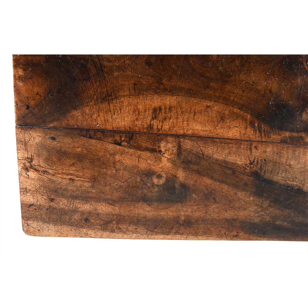 A Large Walnut Center (or Kitchen) Table