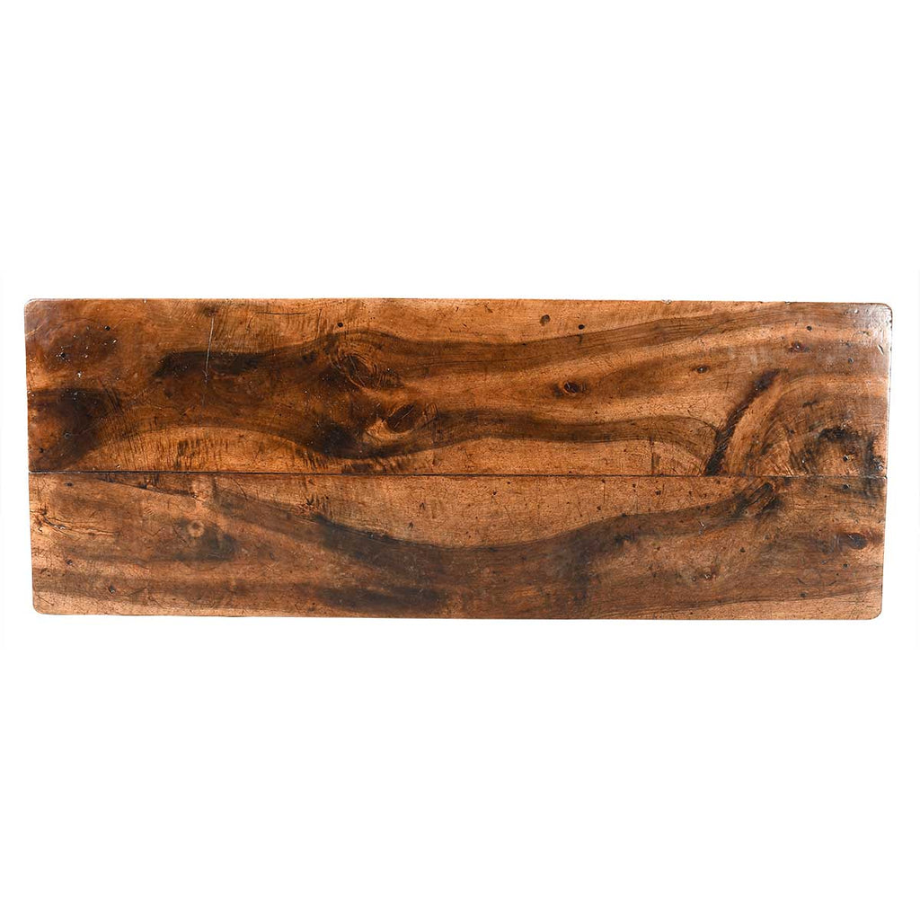 A Large Walnut Center (or Kitchen) Table