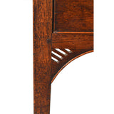 George III Period Oak Dresser and Rack