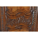 Highly Carved Oak Armoire