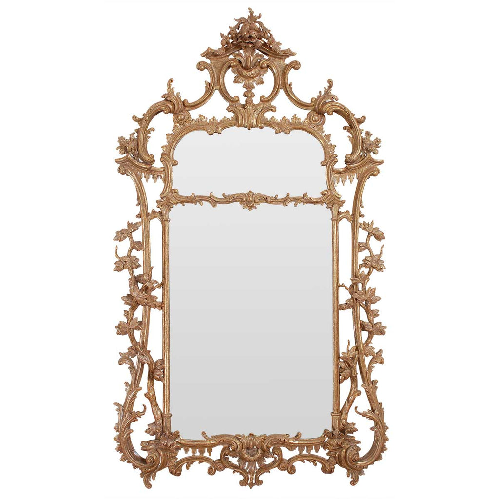 A Large Chippendale Period Pier Mirror